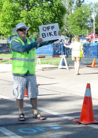 Photo: Race Course Marshalls